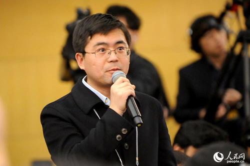 中国网记者提问 人民网记者 郝勇 摄