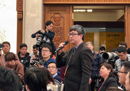 中国国际广播电台记者提问