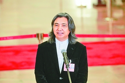全国政协委员、中国美术馆馆长吴为山