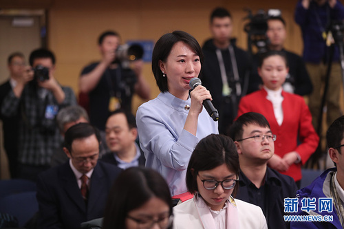 中国国际广播电台记者提问