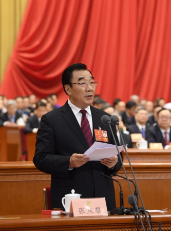 （4）全国政协十三届一次会议举行第四次全体会议