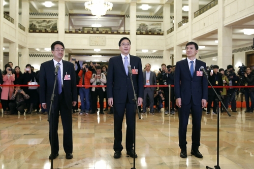 （11）全国政协委员接受采访