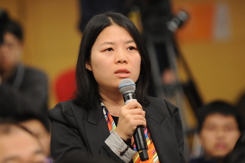 新华社记者提问