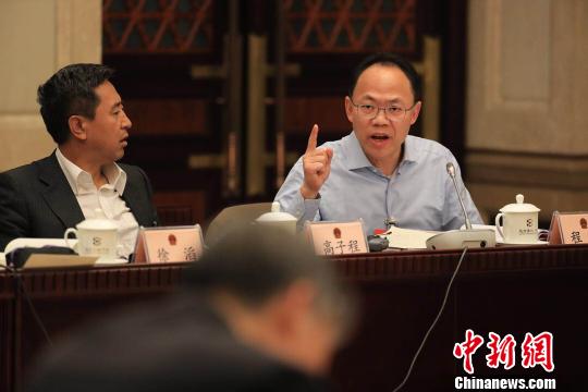 图为全国人大代表程京。　曾鼐 摄