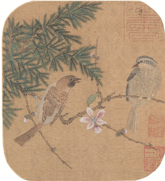 北宋 赵佶 花鸟图册 58×56cm