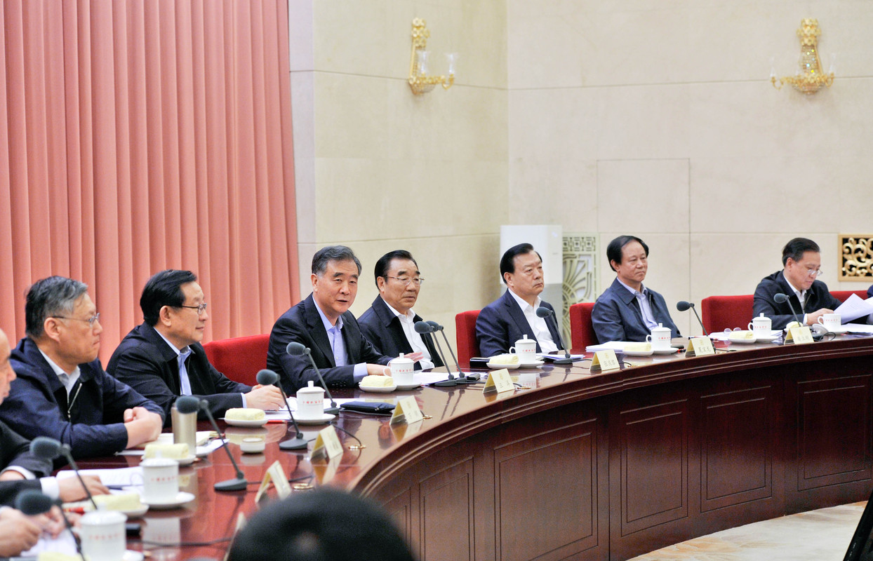 汪洋：把双周协商座谈会坚持好完善好发展好