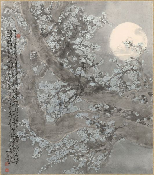 F009-抱月图-1989年-107.5×95cm