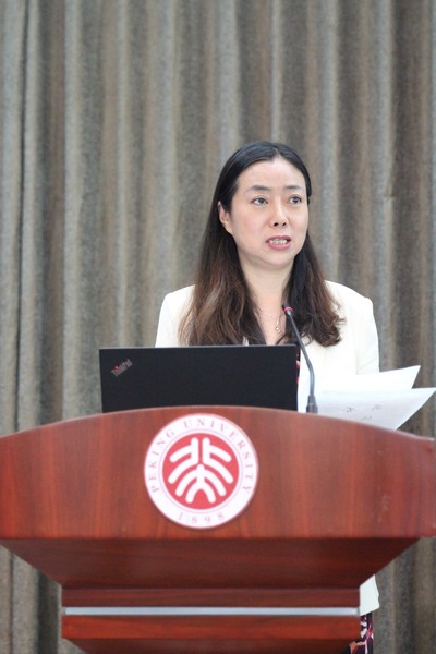 民盟北大委员会李玮主委介绍 “不忘初心，口述历史”活动情况