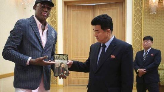 美媒:前NBA球星罗德曼或将先于特金会1天抵新