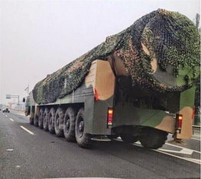 美媒:东风-41第10次试射成功 射程覆盖美国全境