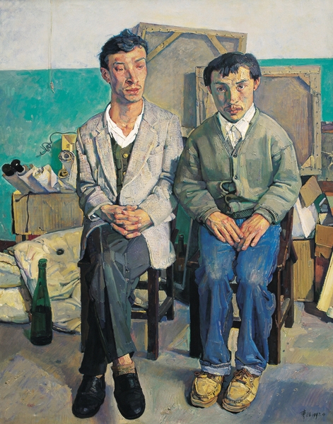 《适度兴奋》 140X120CM 1997