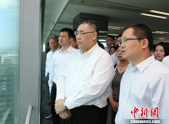 澳门特别行政区行政长官崔世安了解惠州城市规划建设 惠州日报提供 