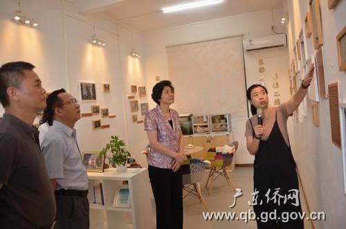 中国侨网庞国梅主任考察中山南区良都侨苑