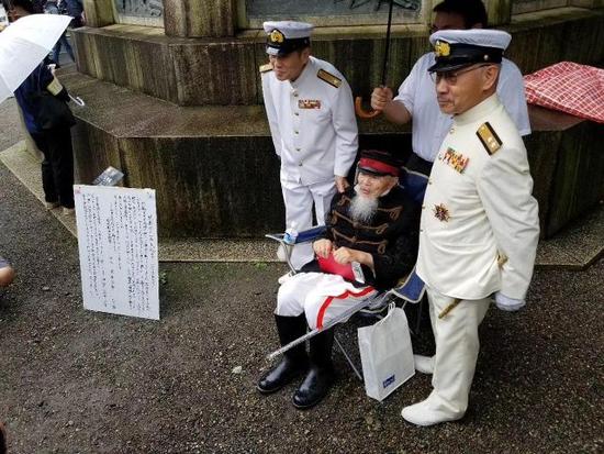 日军遗属老龄化严重 谋求培养年轻人参拜靖国神社