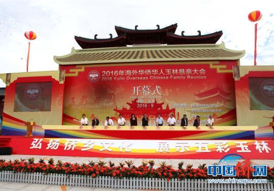 中国侨网资料图：2016年海外华侨华人玉林恳亲大会现场。　杨志雄　摄