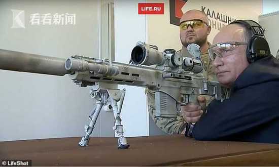 普京试射新式狙击枪五中三:俄新武器比国外更先进