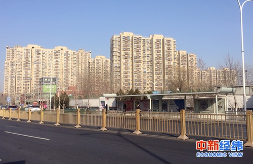 北京某小区。中新经纬 万可义 摄