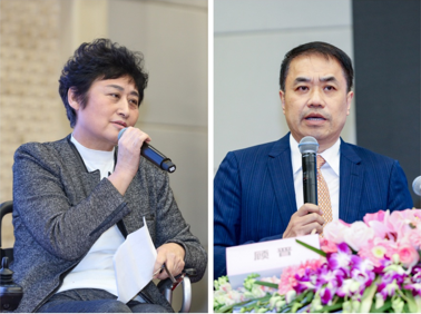 圆桌讨论主持人：北京生前预嘱推广协会总干事王瑛女士、北京首钢医院院长顾晋教授