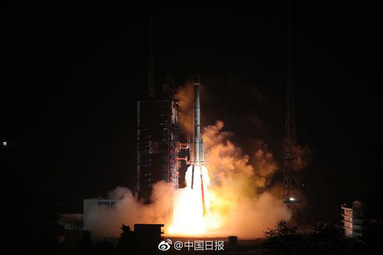 两颗北斗三号卫星发射 年底北斗覆盖一带一路国家