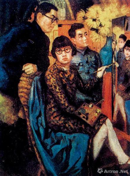 图5 潘玉良 我的家庭（潘赞化、潘玉良、潘牟）
