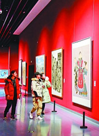 内蒙古举办乌兰牧骑主题美术作品展