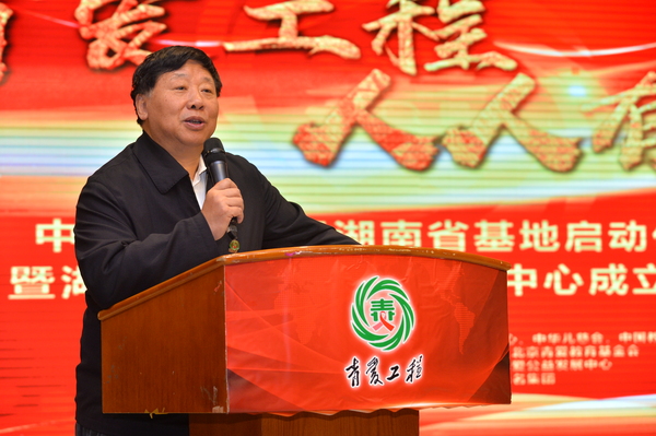 全国政协文史和学习委员会副主任、北京青爱教育基金会名誉会长叶小文发言