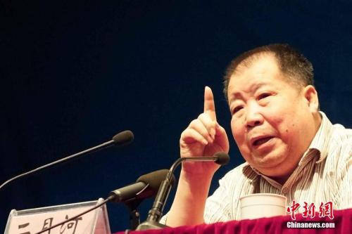 资料图：二月河。<a target='_blank' href='http://www.chinanews.com/'>中新社</a>发 宋大鹏 摄
