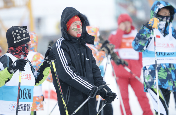 10、滑雪运动员们