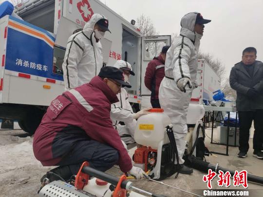 图为演练现场。　马忠 摄