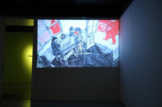 展览现场作品