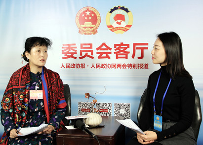 北京市海淀区政协委员郑玉梅做客委员会客厅