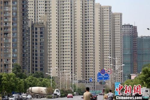 资料图：一处楼盘。<a target='_blank' href='http://www.chinanews.com/'>中新社</a>记者 泱波 摄
