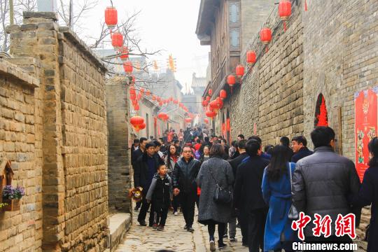 活动将在2019年2月4日－20日(大年三十—正月十六)在张壁古堡景区拉开帷幕。张壁古堡景区供图