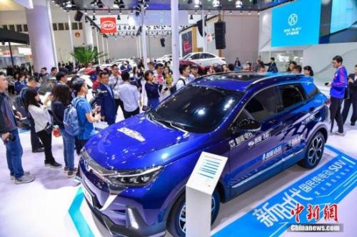 资料图：新能源汽车。<a target='_blank' href='http://www.chinanews.com/'>中新社</a>记者 骆云飞 摄 