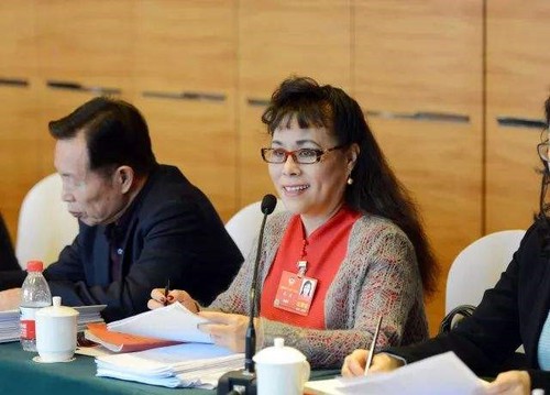 全国政协委员、天津歌舞剧院歌剧团副团长李瑛