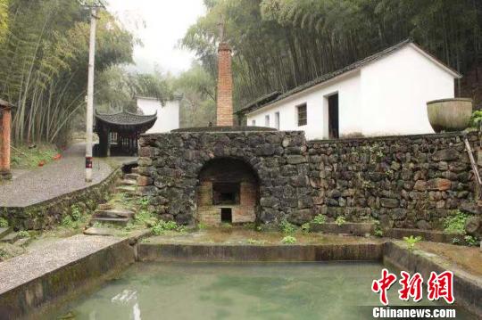富阳竹纸制造遗址。　彭晓霞 摄