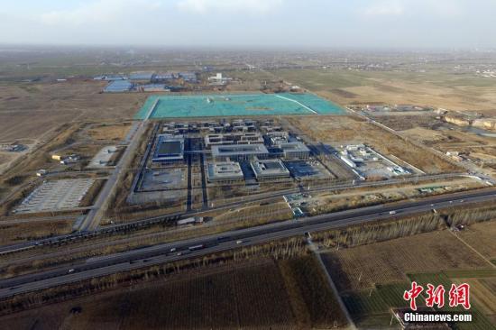 图为航拍市民服务中心。<a target='_blank' href='http://www.chinanews.com/'>中新社</a>记者 韩冰 摄
