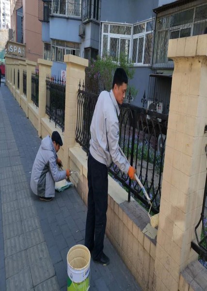 小区外街道进行刷新