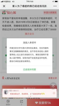 三家众筹平台都会显示此类“发起人承诺书”。