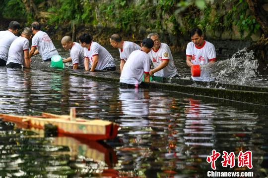 珠三角迎来龙舟季广州400岁老龙船“起床”