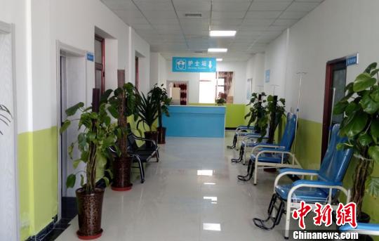 图为医院内部。　马幸福 摄