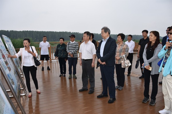 民革天津市委会赴雄安新区调研