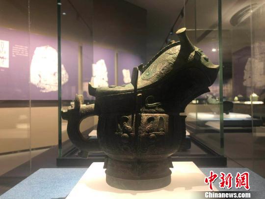 兽形觥。　李庭耀 摄