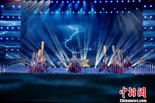 图为“2019昆明郑和文化旅游节”开幕式。　贺凯 摄