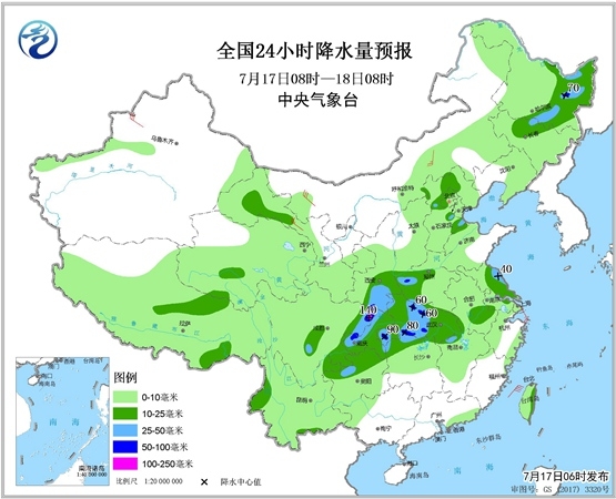 西南等地有较强降雨 台风“丹娜丝”影响东南沿海