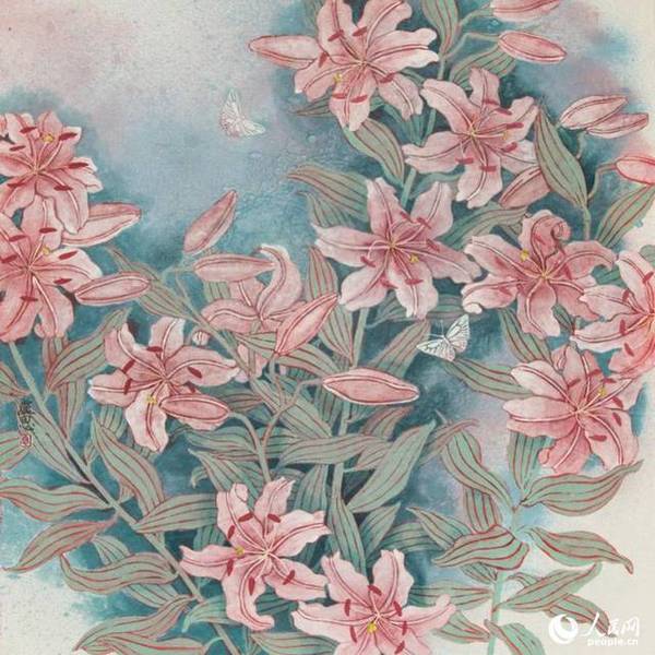 卢思作品《梦蝶》