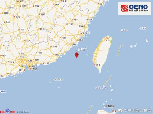 图片来源：中国地震台网官方微博
