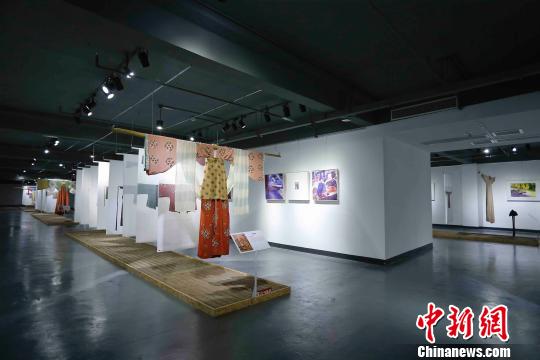 展览现场。　徐小雯 摄