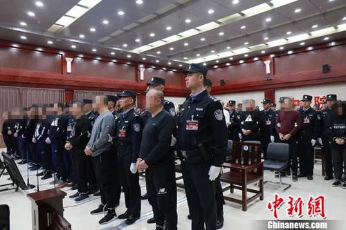 图为庭审现场。检察院供图