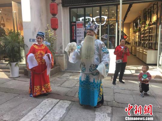 四牌楼街已经修缮完毕，对外开放。(吴兰/摄) 吴兰 摄